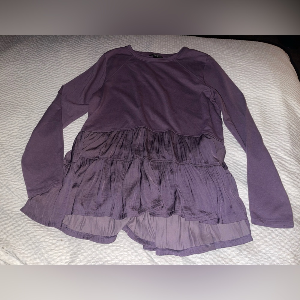 Simply Vera Vera Wang Lavender Layered Blouse